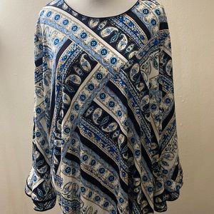 Paisley blouse NWT